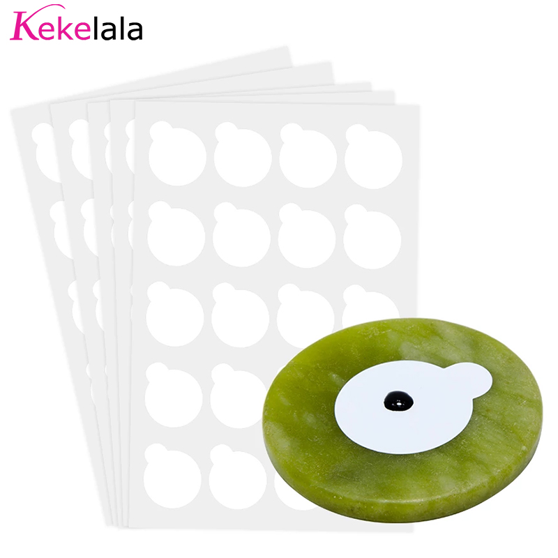 Eyelash Extension Cleaning - 100 Buah Stiker Lem Ekstensi Bulu