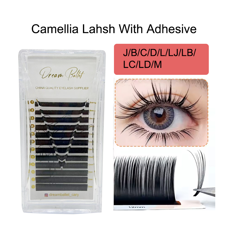 Eyelash Extension C Curl - Bulu Mata Dream Ballet Camellia dengan