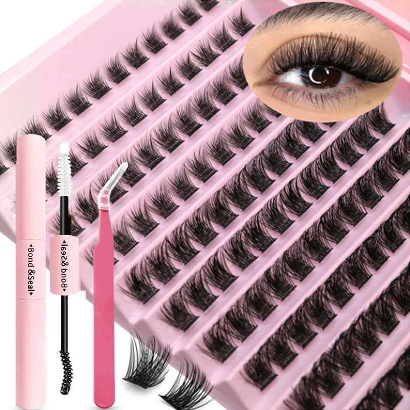 Eyelash Extension C Curl - Kit Ekstensi Bulu Mata DIY Cluster