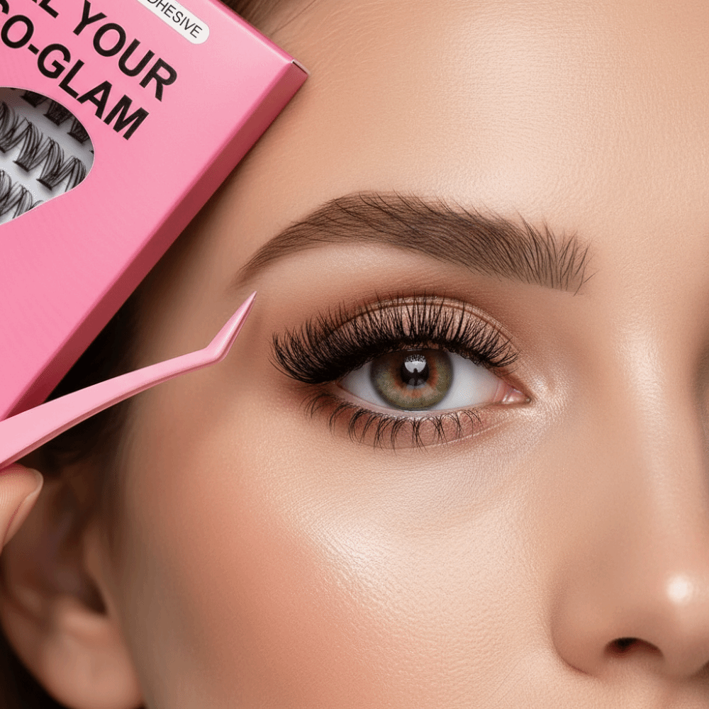 Eyelash Extension Eyelash - Kit Ekstensi Bulu Mata Alami DIY,