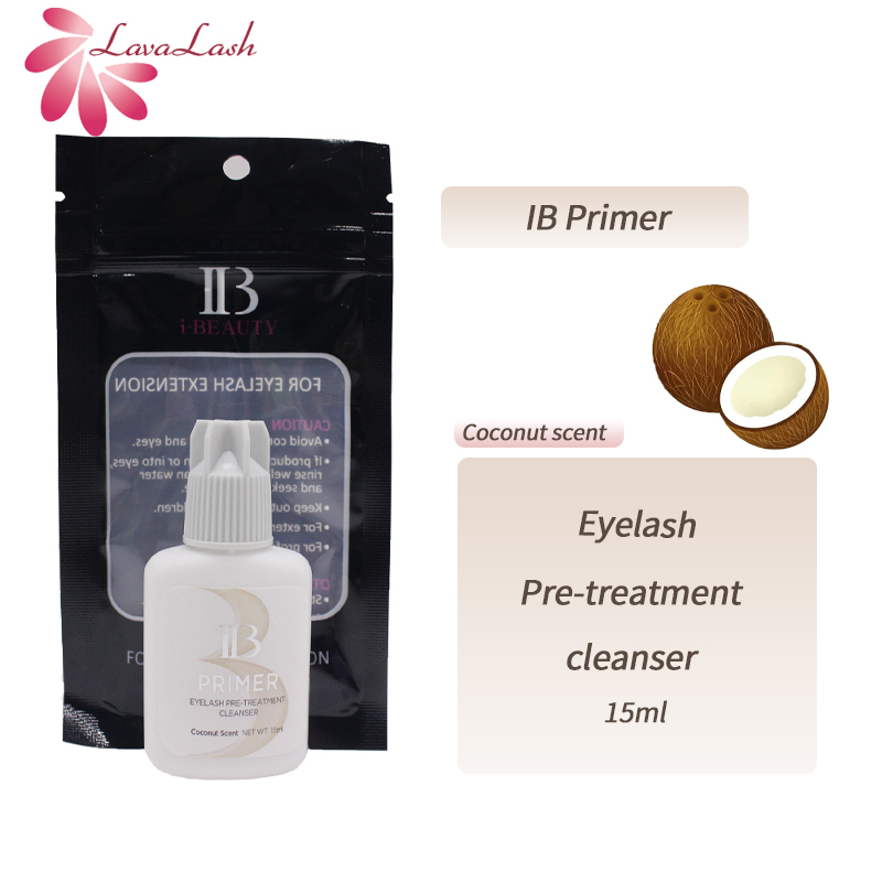 Lash Primer Cleanser - IB Primer perawatan bulu mata pra-perawatan,