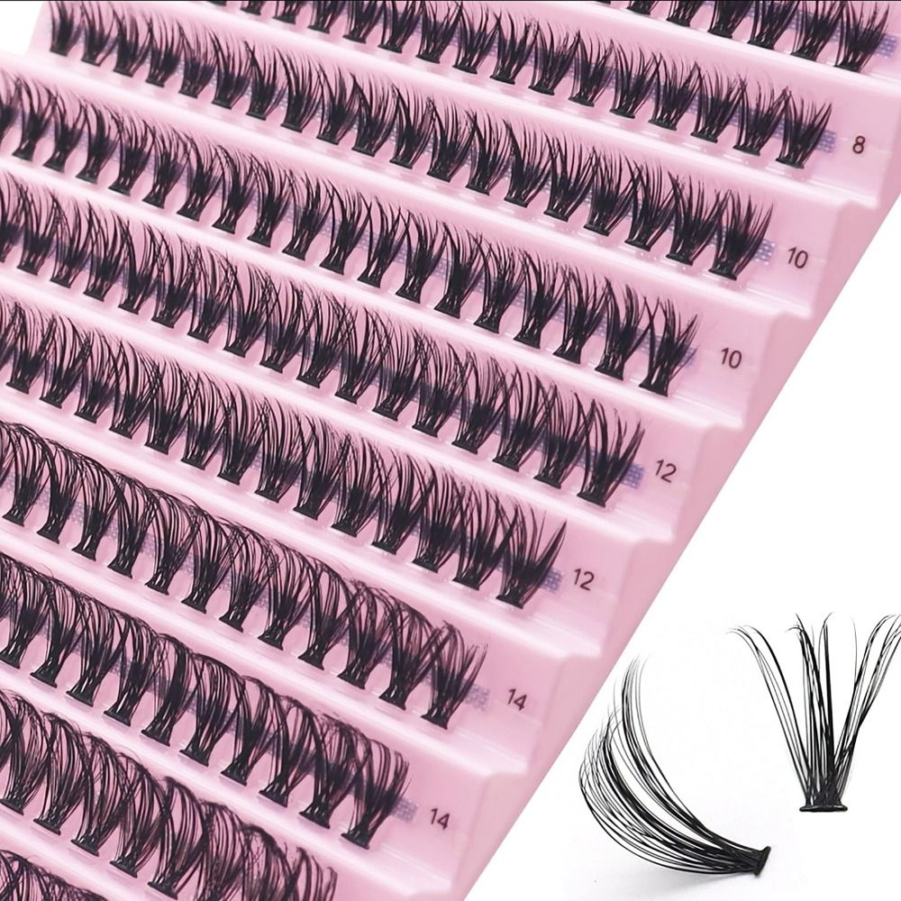 Eyelash Extension C Curl - 40D 8/10/12/14/16mm individu bulu mata Kelompok