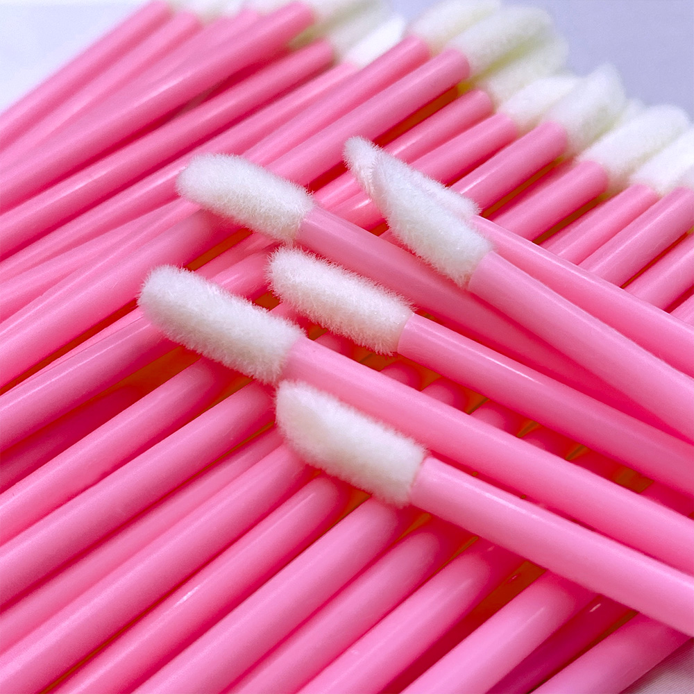 50/500 Buah Kuas Bibir Sekali  - Eyelash Extension Eyelash ulasan dan harga