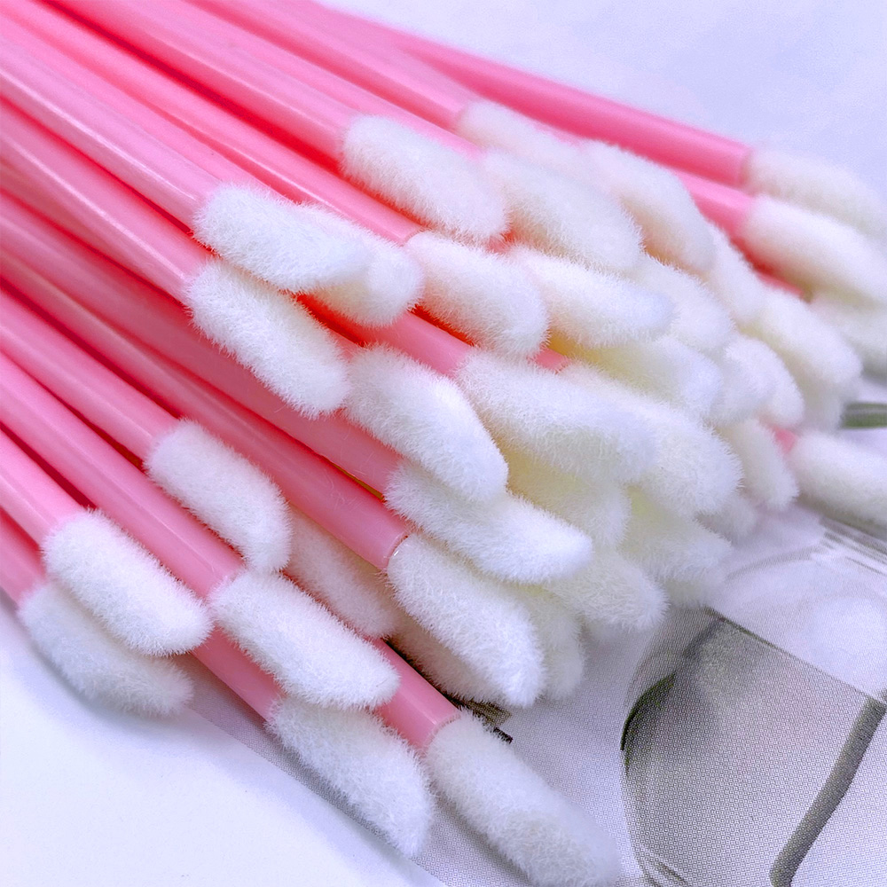 50/500 Buah Kuas Bibir Sekali  - Eyelash Extension Eyelash ulasan dan harga