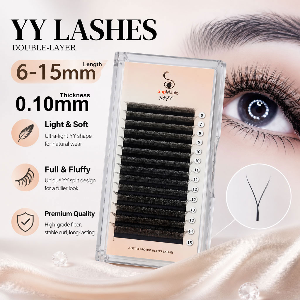 Supmacio 0.10 Mm YY Bulu Mata  - Eyelash Extension Yy ulasan dan harga