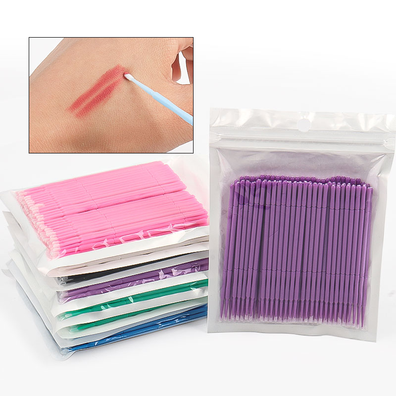 100PCS/Kantong Swab Pembersih  - Eyelash Extension Cleaning ulasan dan harga