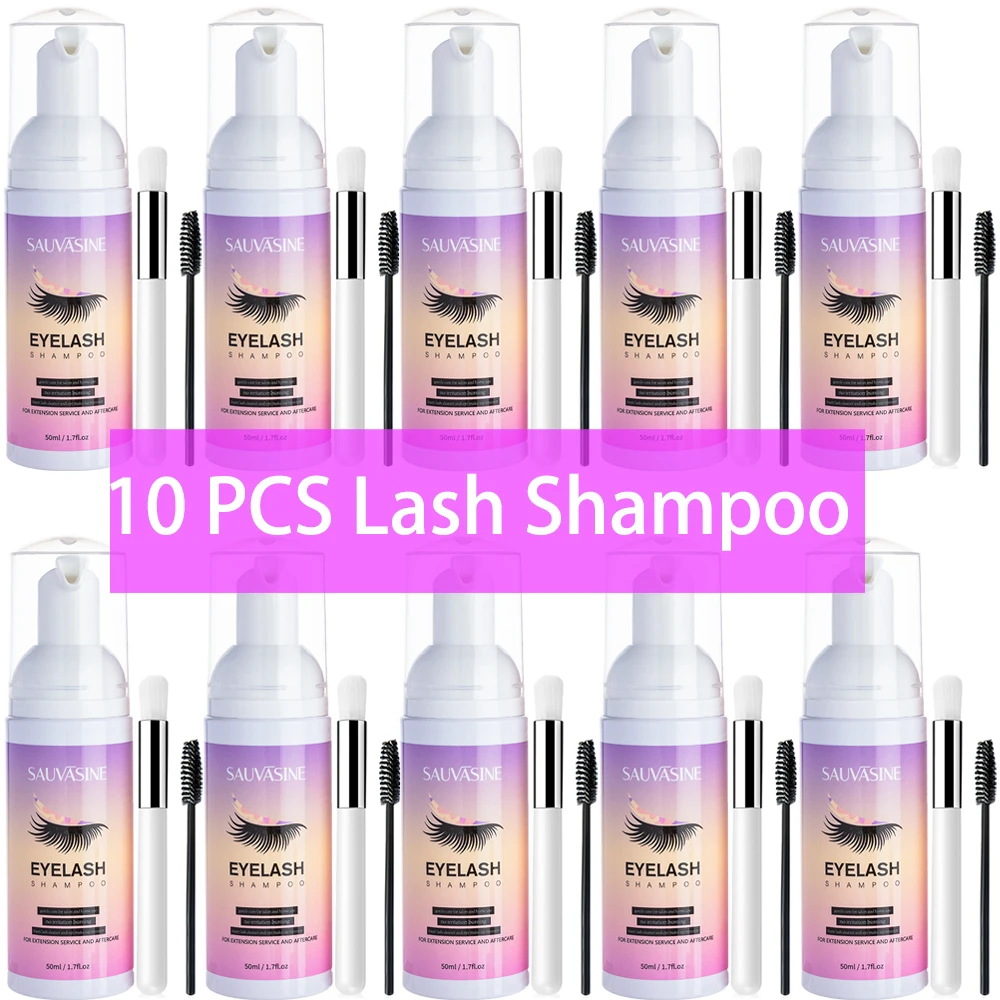 5/10 Buah 50ML Kit Mousse Busa - Eyelash Extension Wash ulasan dan harga