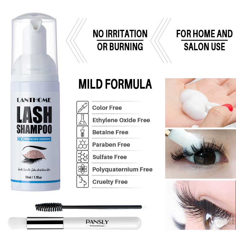 Lanthome Pro sampo ekstensi bu - Eyelash Extension Wash ulasan dan harga