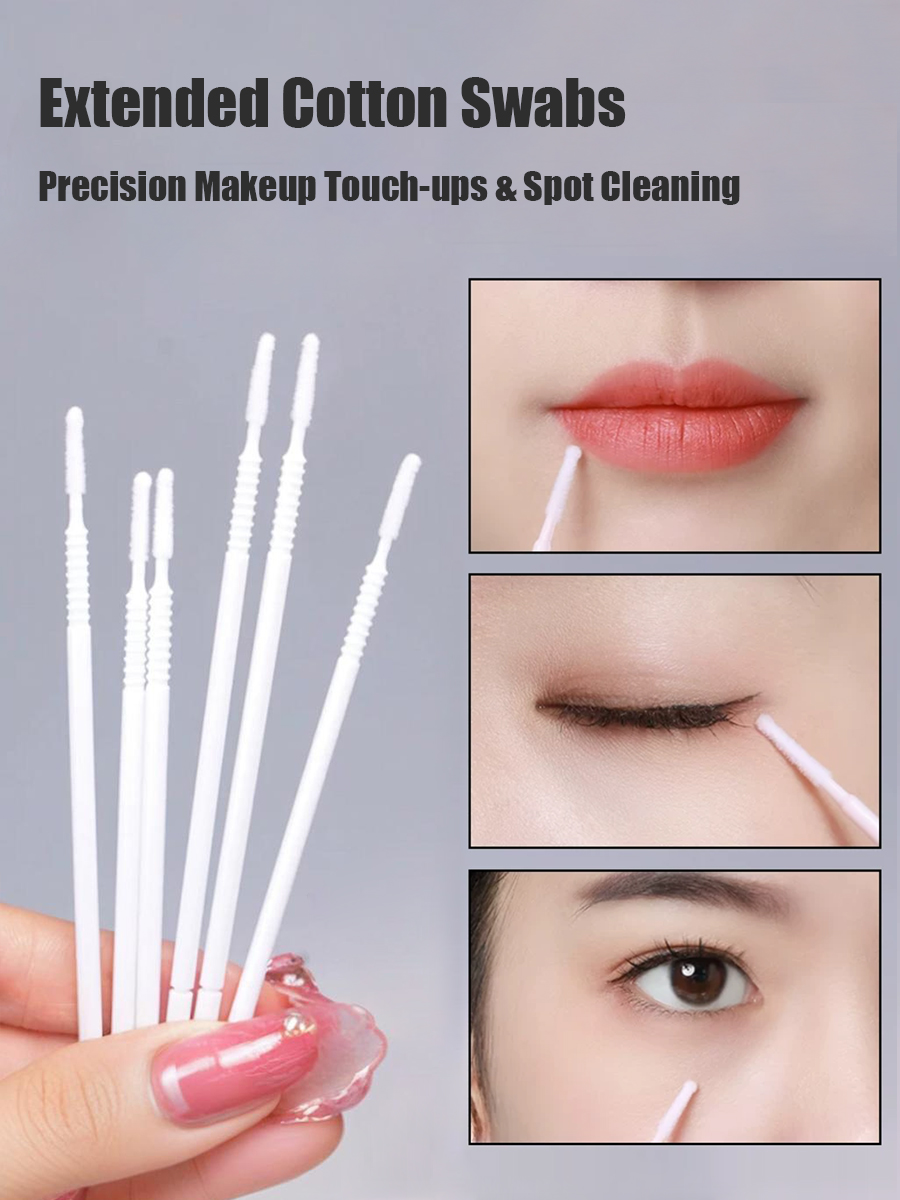 Penyeka Kapas Panjang Sekali P - Eyelash Extension Cleaning ulasan dan harga