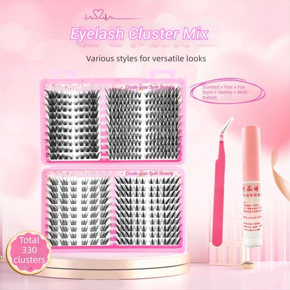 Bulu Mata Palsu Natural Hitam  - Eyelash Extension C Curl ulasan dan harga