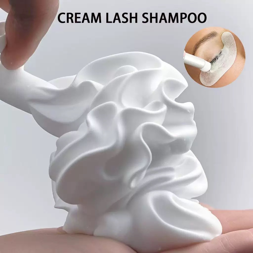 Pembersih Busa Sampo Krim Bulu - Eyelash Extension Wash ulasan dan harga