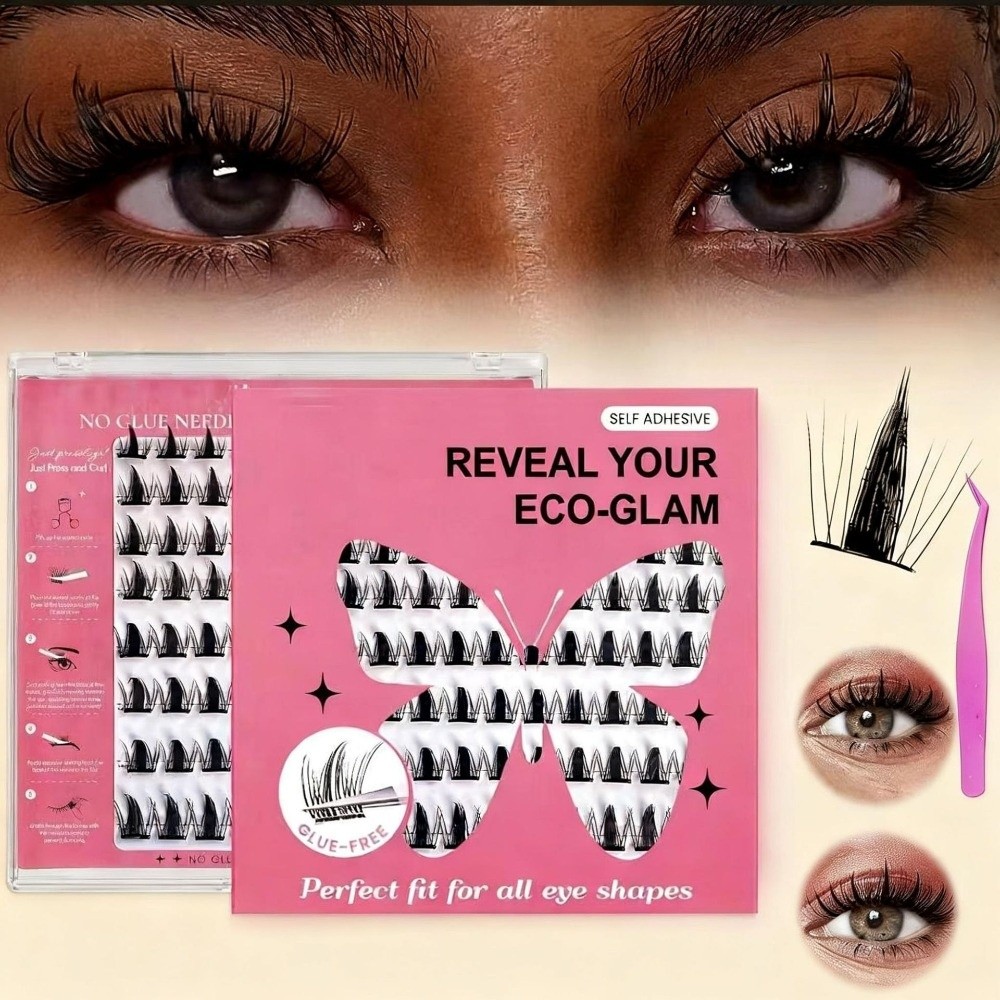 Kit Ekstensi Bulu Mata Alami D - Eyelash Extension Eyelash ulasan dan harga