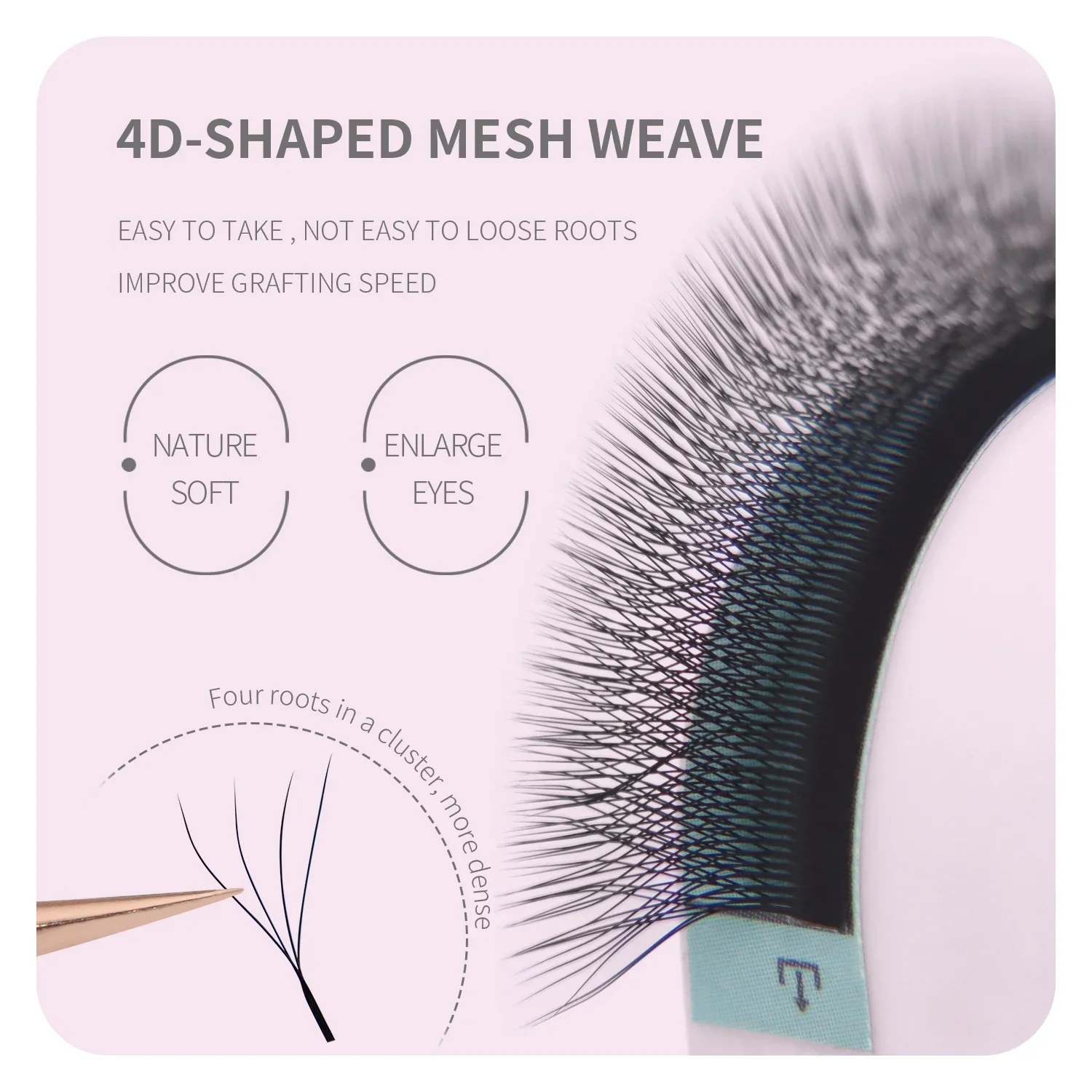Anafris coklat W bentuk eksten - Eyelash Extension Yy ulasan dan harga
