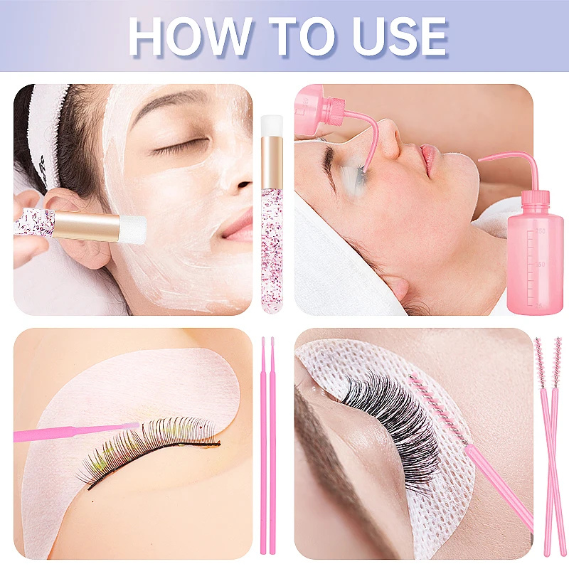 Kit perlengkapan ekstensi bulu - Eyelash Extension Wash ulasan dan harga