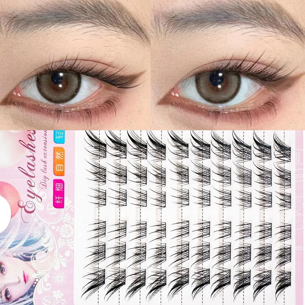 Bulu Mata Cluster Mata Kucing  - Eyelash Extension C Curl ulasan dan harga