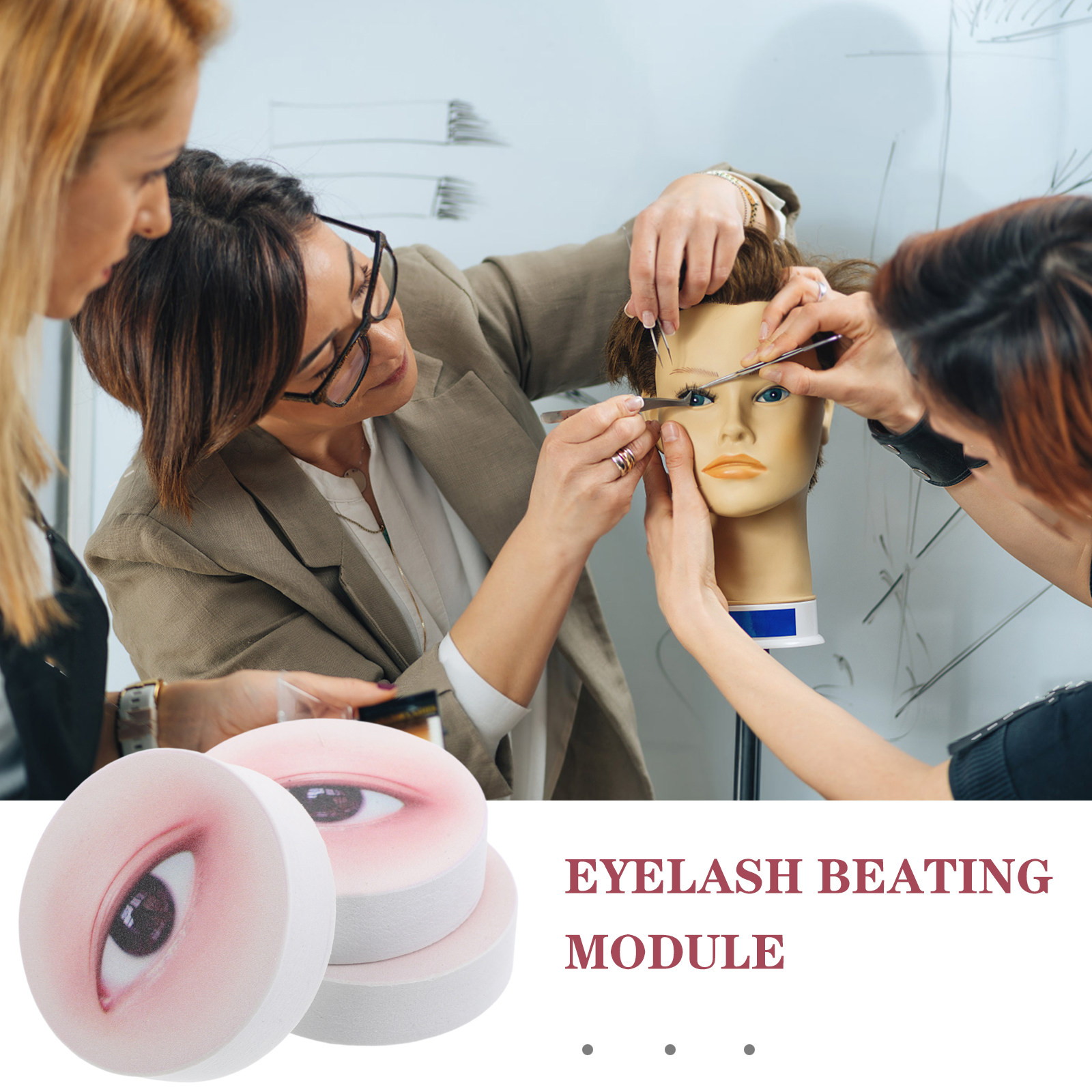 3 Buah Papan Latihan Ekstensi  - Eyelash Extension Eyelash ulasan dan harga