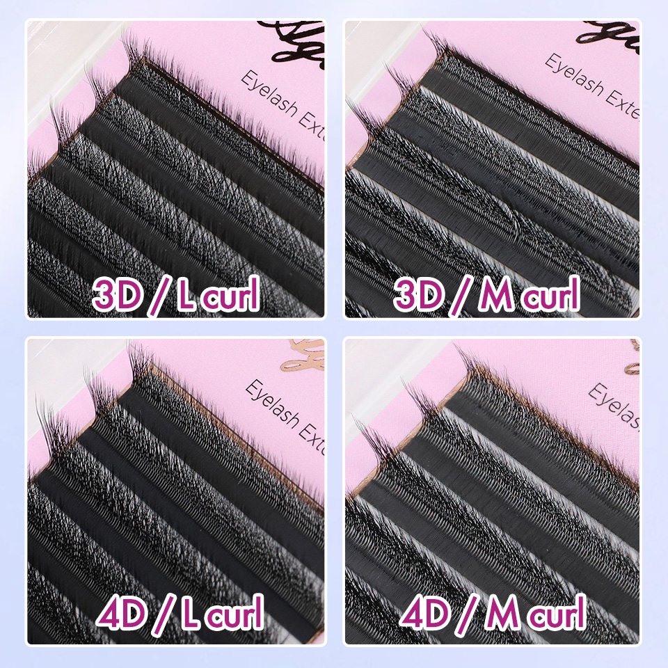 Bulu Mata AGUUD L M W Shape La - Eyelash Extension Yy ulasan dan harga
