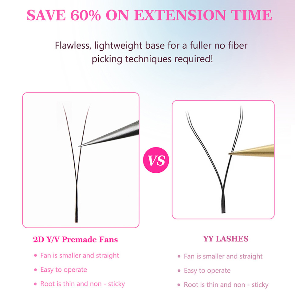 RUJADE 2D Y Shape Lashes Mesh  - Eyelash Extension Yy ulasan dan harga