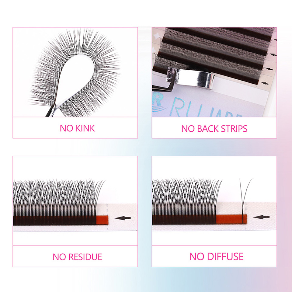 RUJADE 2D Y Shape Lashes Mesh  - Eyelash Extension Yy ulasan dan harga